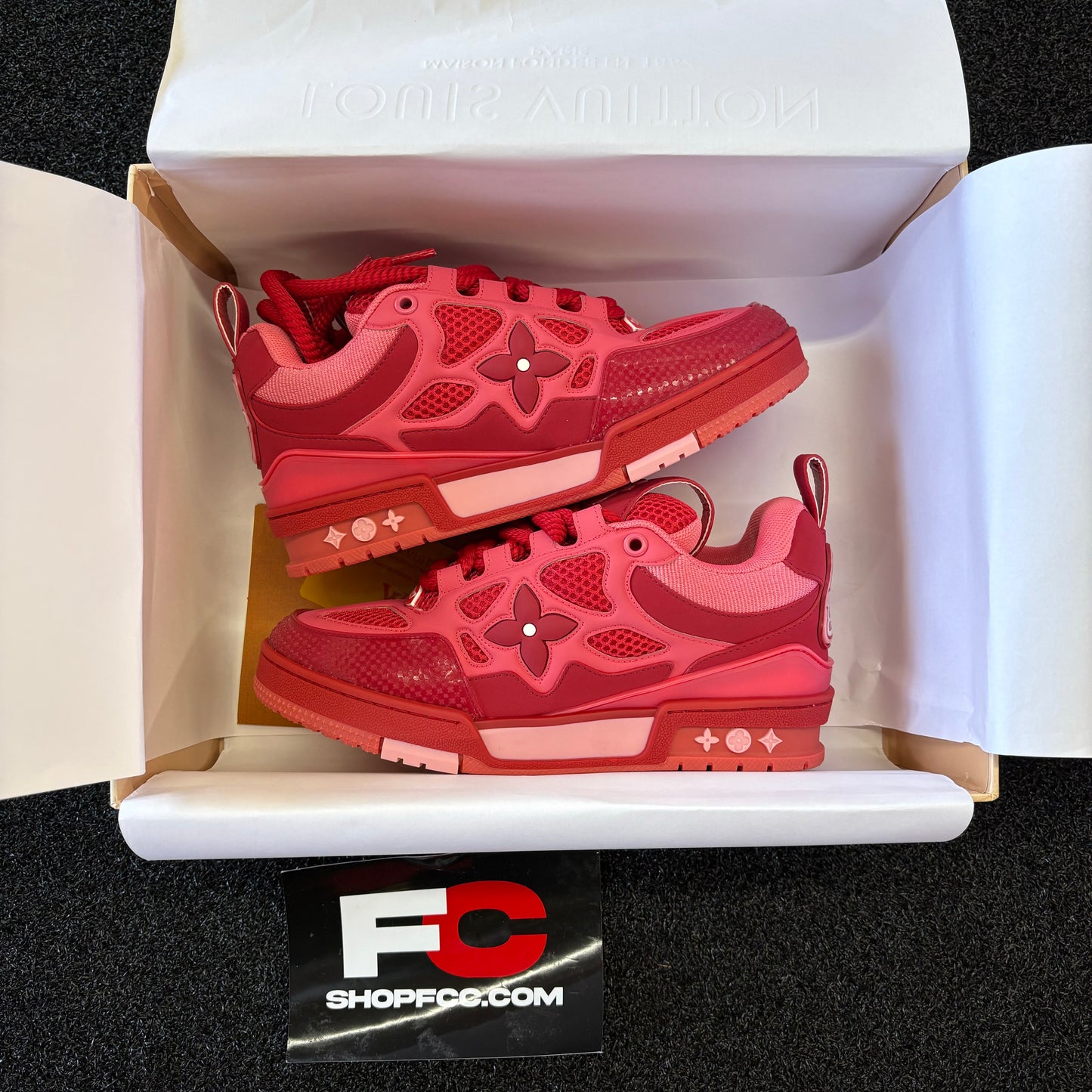 Louis Vuitton Skate Sneaker 'Red'