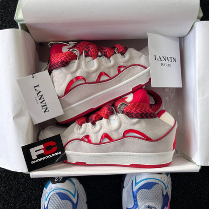 Lanv*n CURB WHITE RED