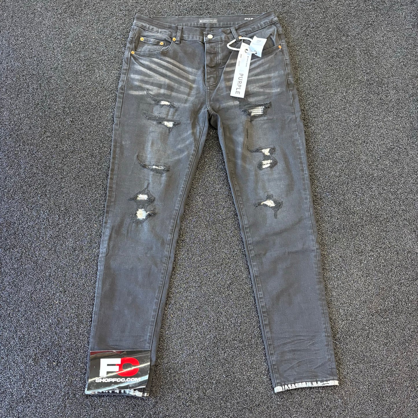 Purple Brand Black Jeans #1