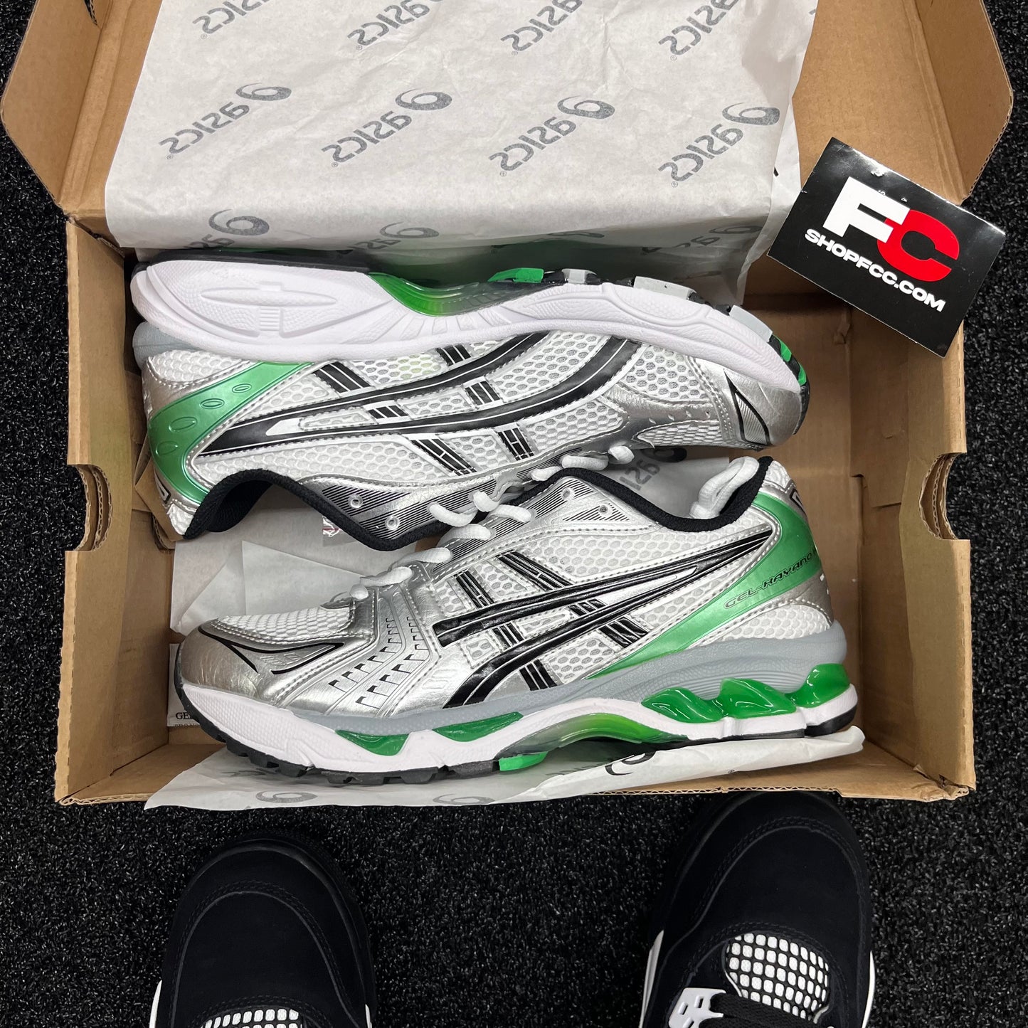 ASICS GEL K14 GREEN