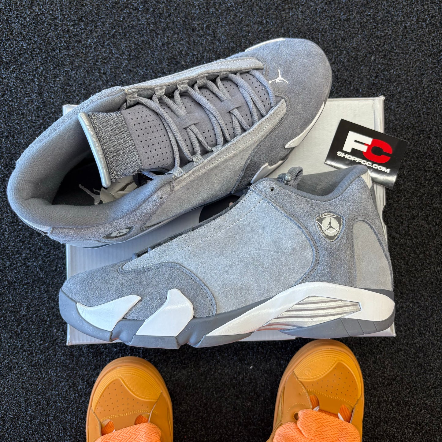 JORDAN 14 FLINT GREY