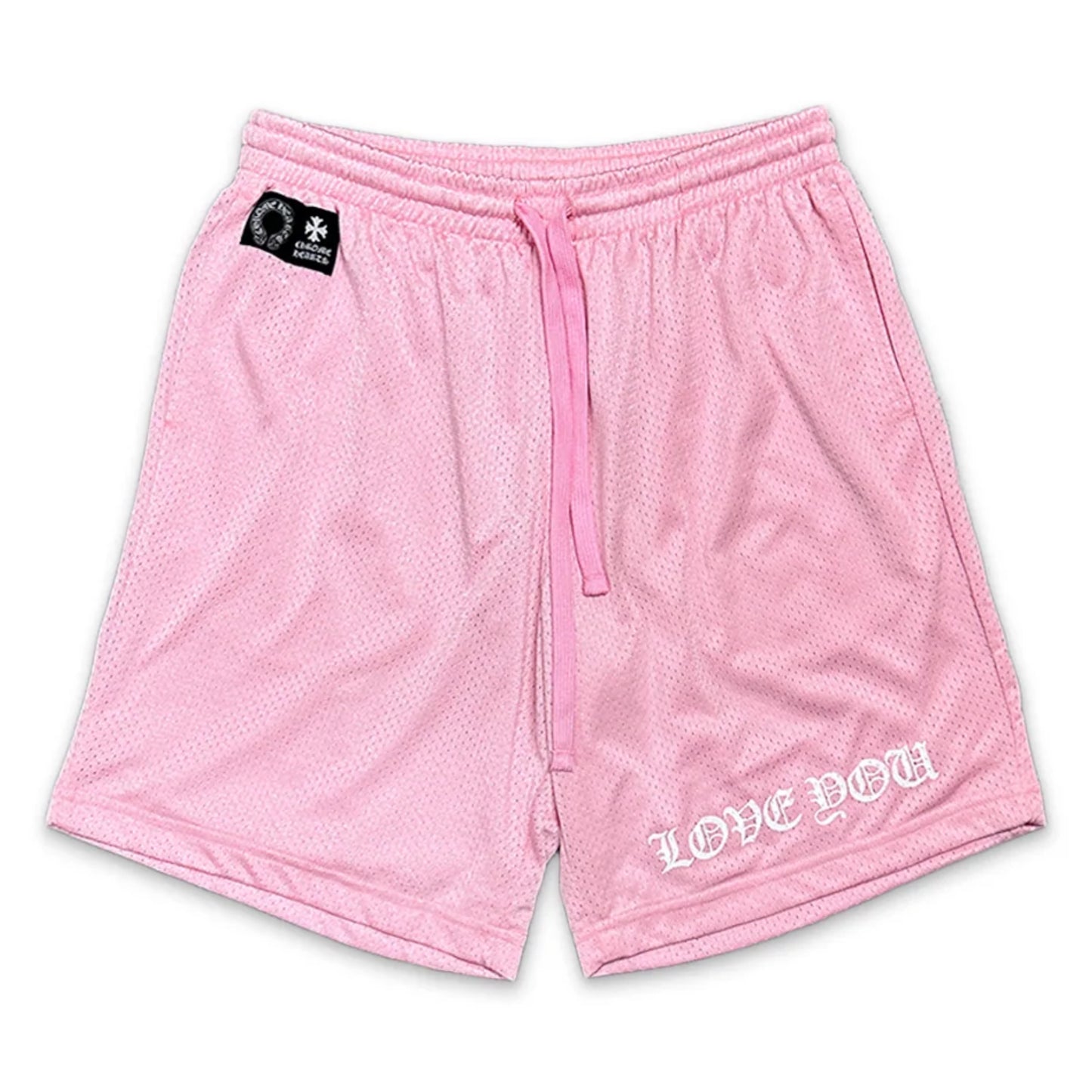 Chrome Hear*s PINK MESH SHORTS