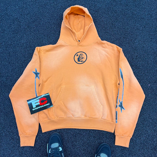 HELLSTAR FIRE ORANGE HOODIE