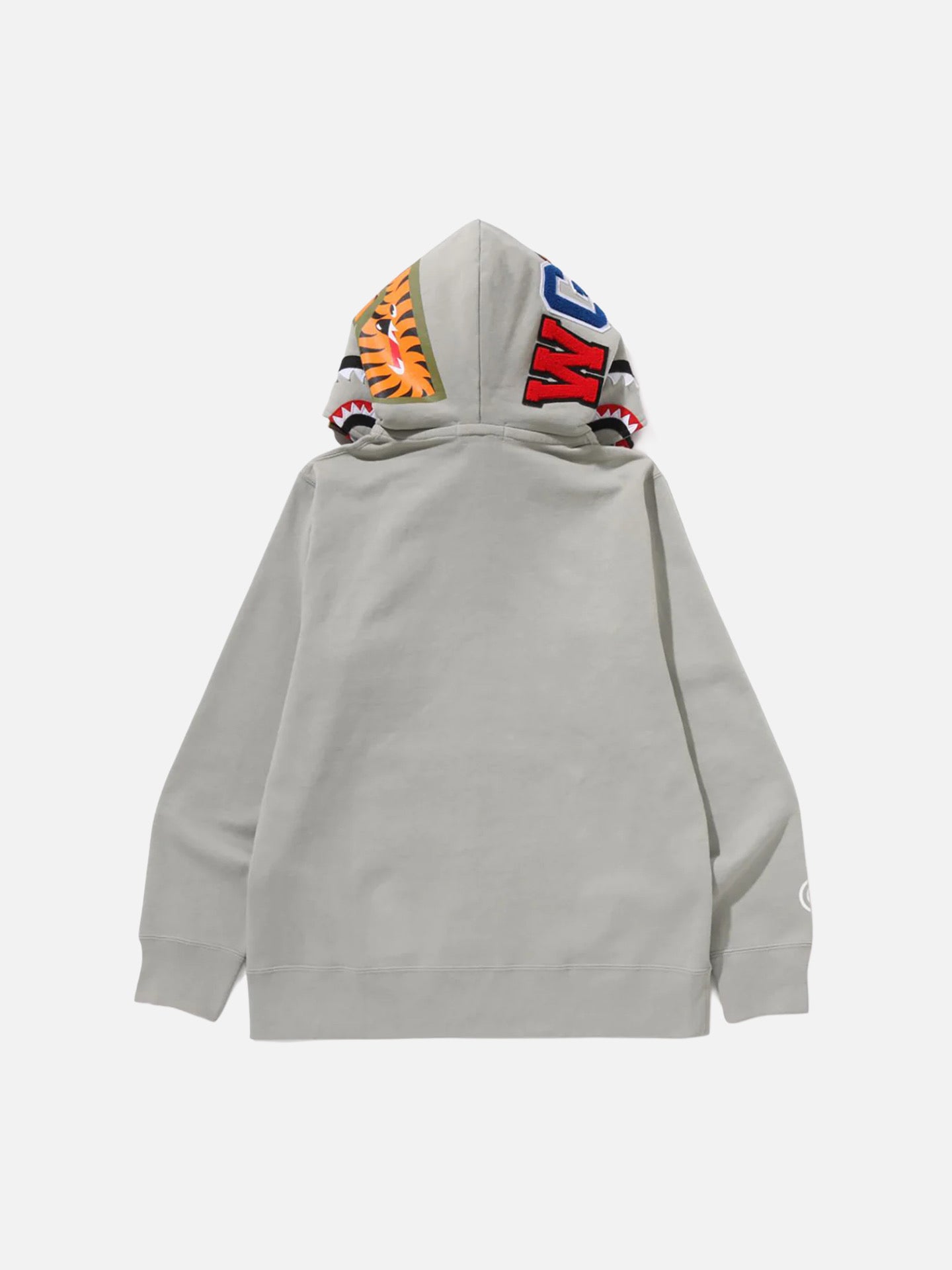 BAPE 1st Camo Shark Full Zip Double Hoodie ‘Grey’