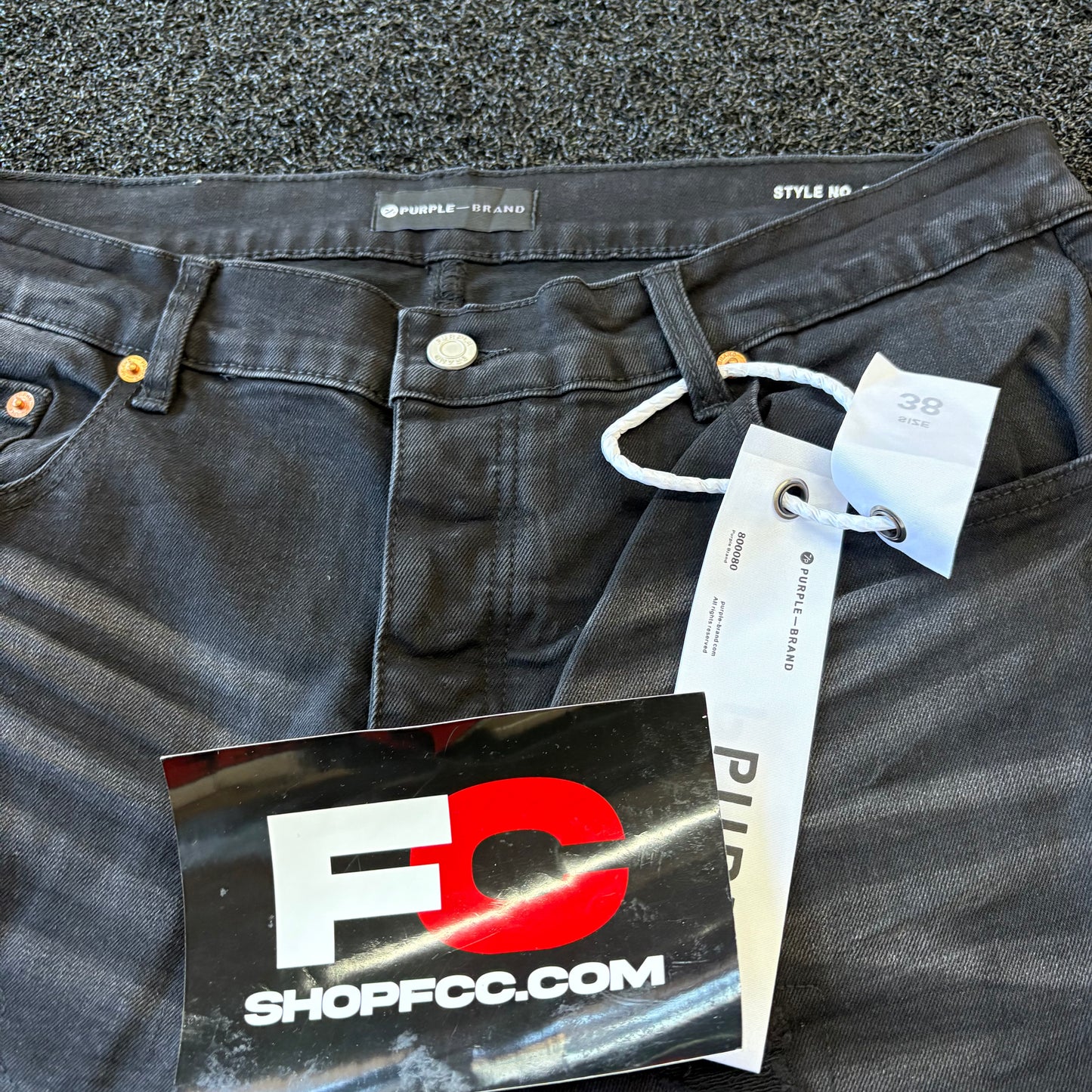 Purple Brand Black Jeans #1