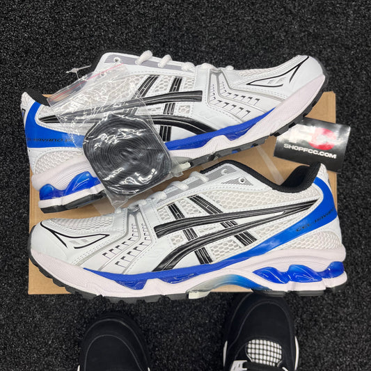 (3 DAY SHIPPING) ASICS GEL K14 BLUE WHITE