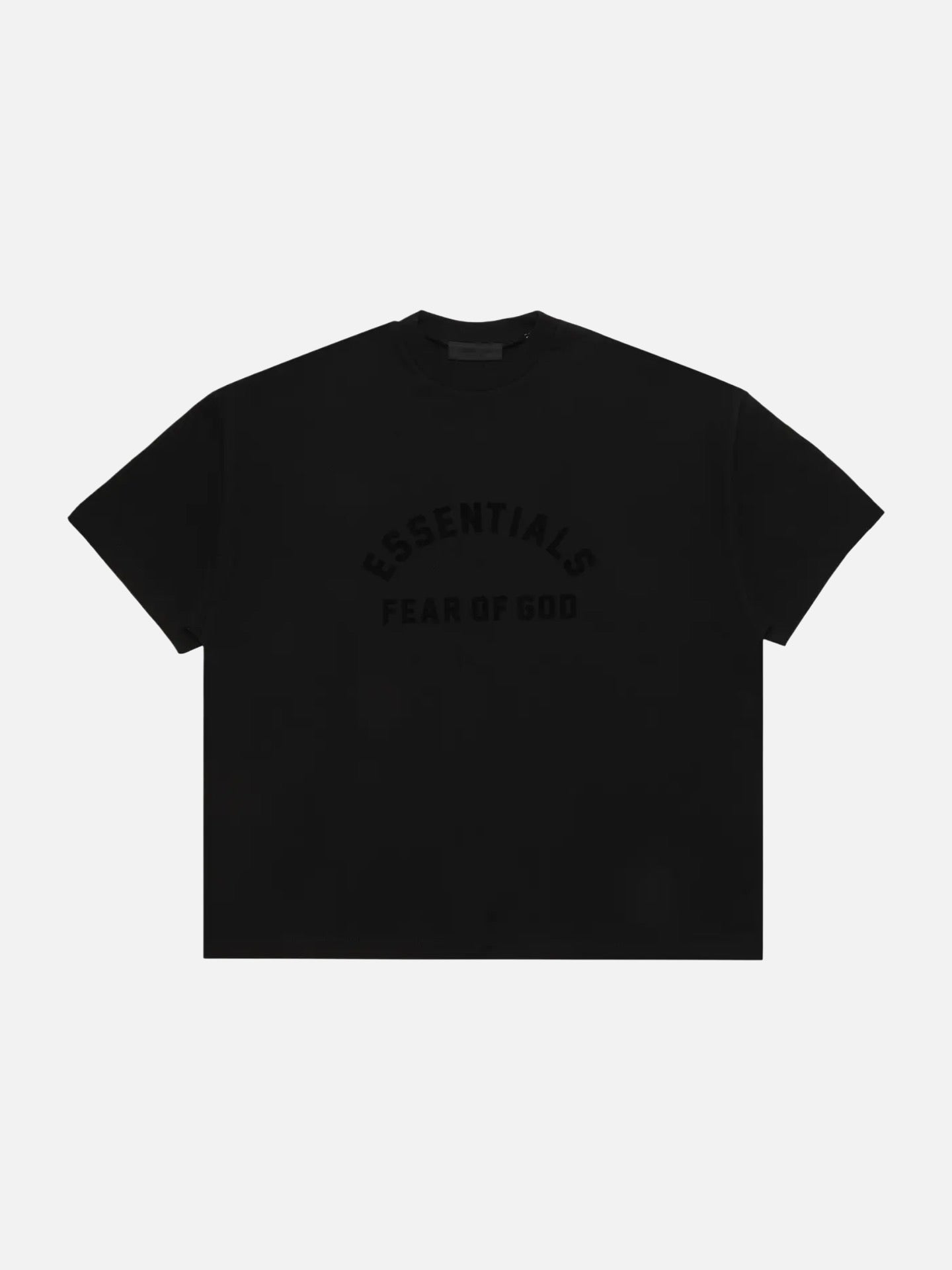 Fear of God Essentials Heavy Jersey Crewneck Tee Jet Black
