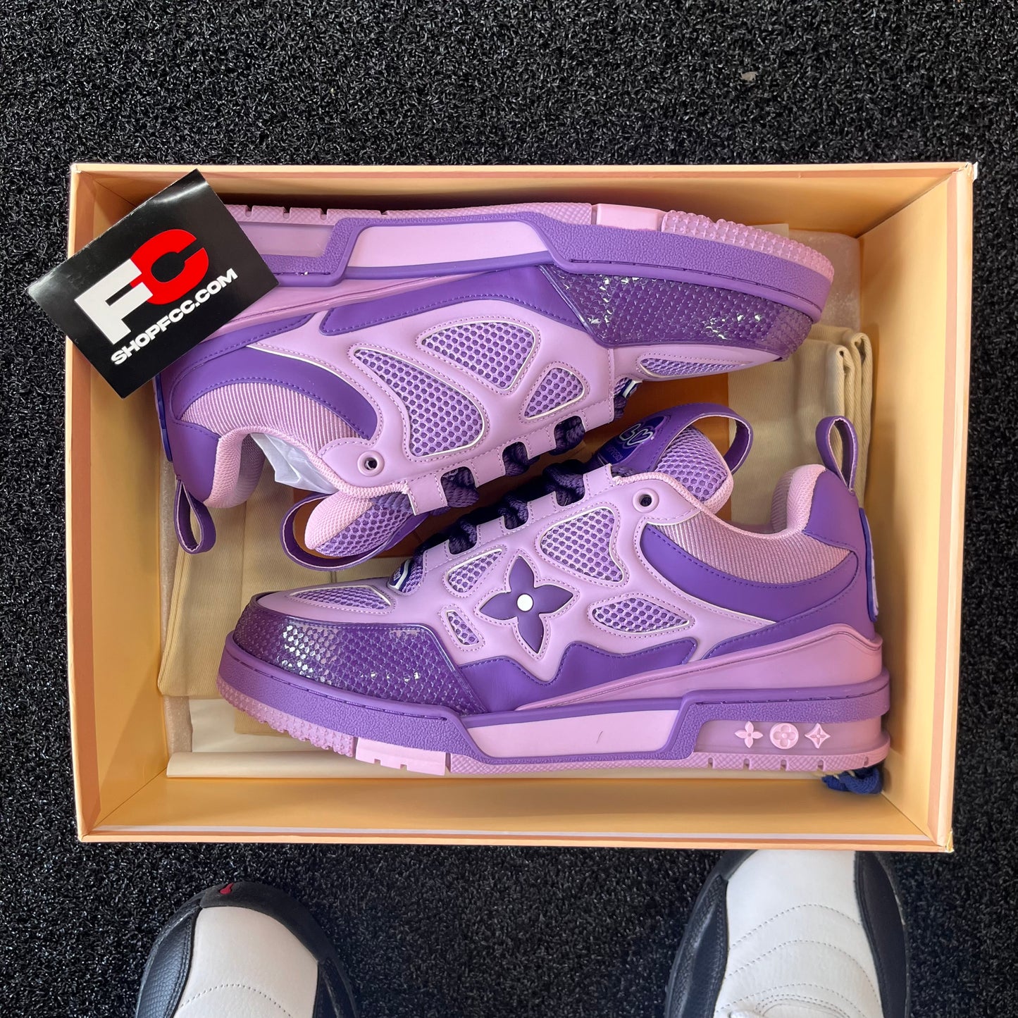 L/V SKATE TRAINER ALL PURPLE