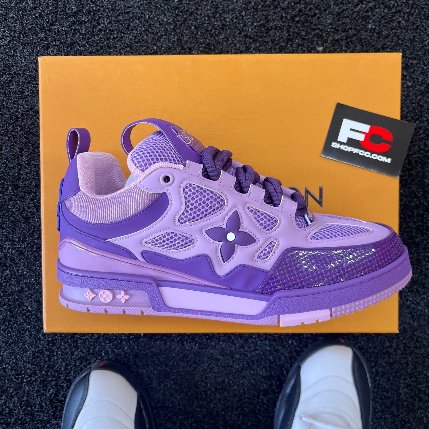 L/V SKATE TRAINER ALL PURPLE