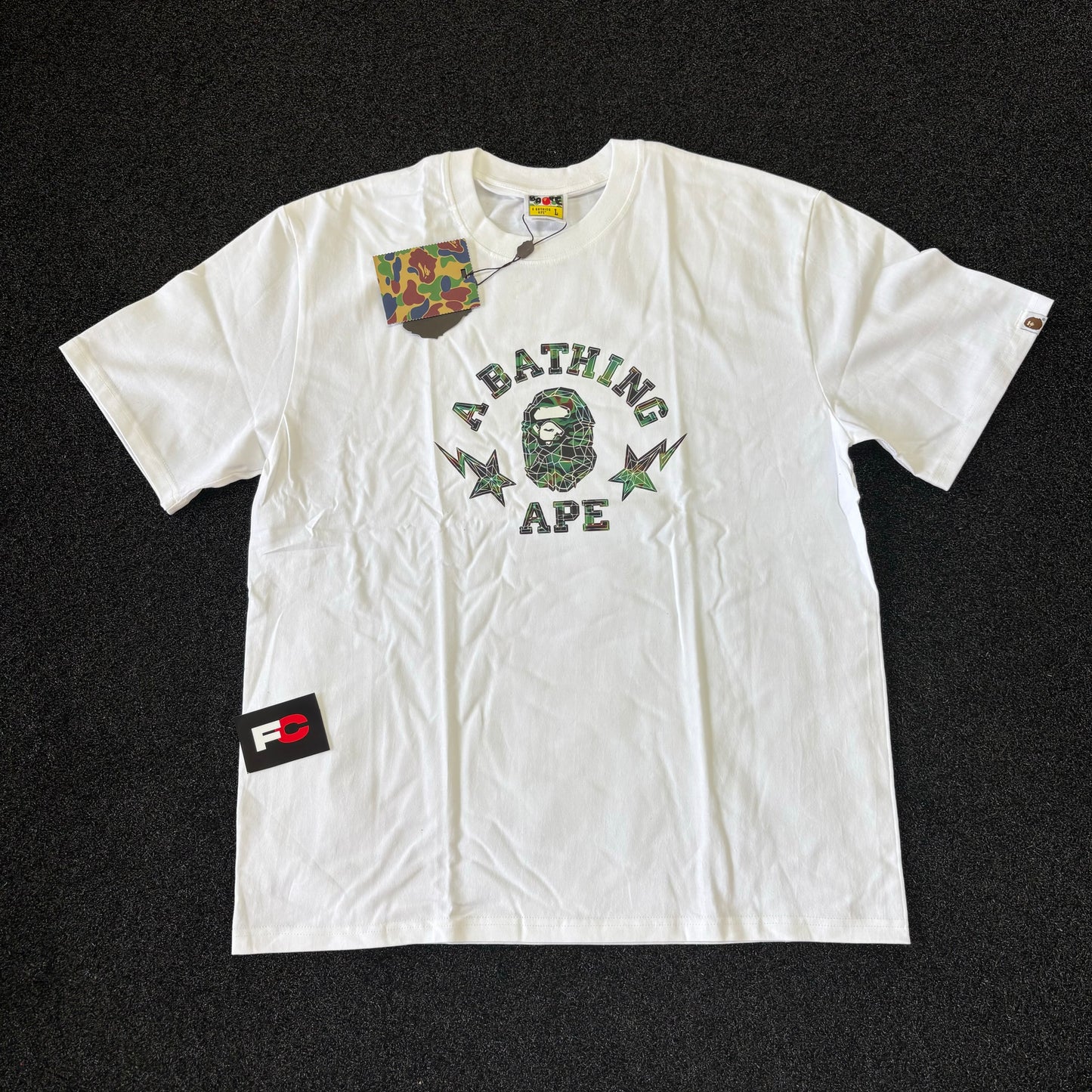 BAPE Thermography Tee Green