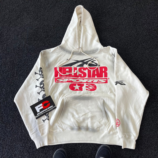 HELLSTAR SPORT HOODIE WHITE