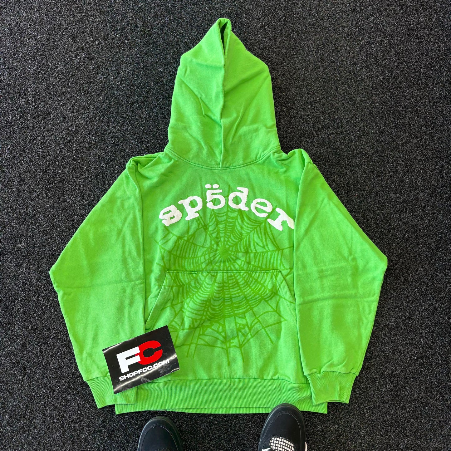 SP5DER GREEN LEGACY HOODIE