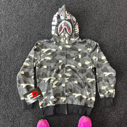 BAPE BLACK CAMO HOODIE