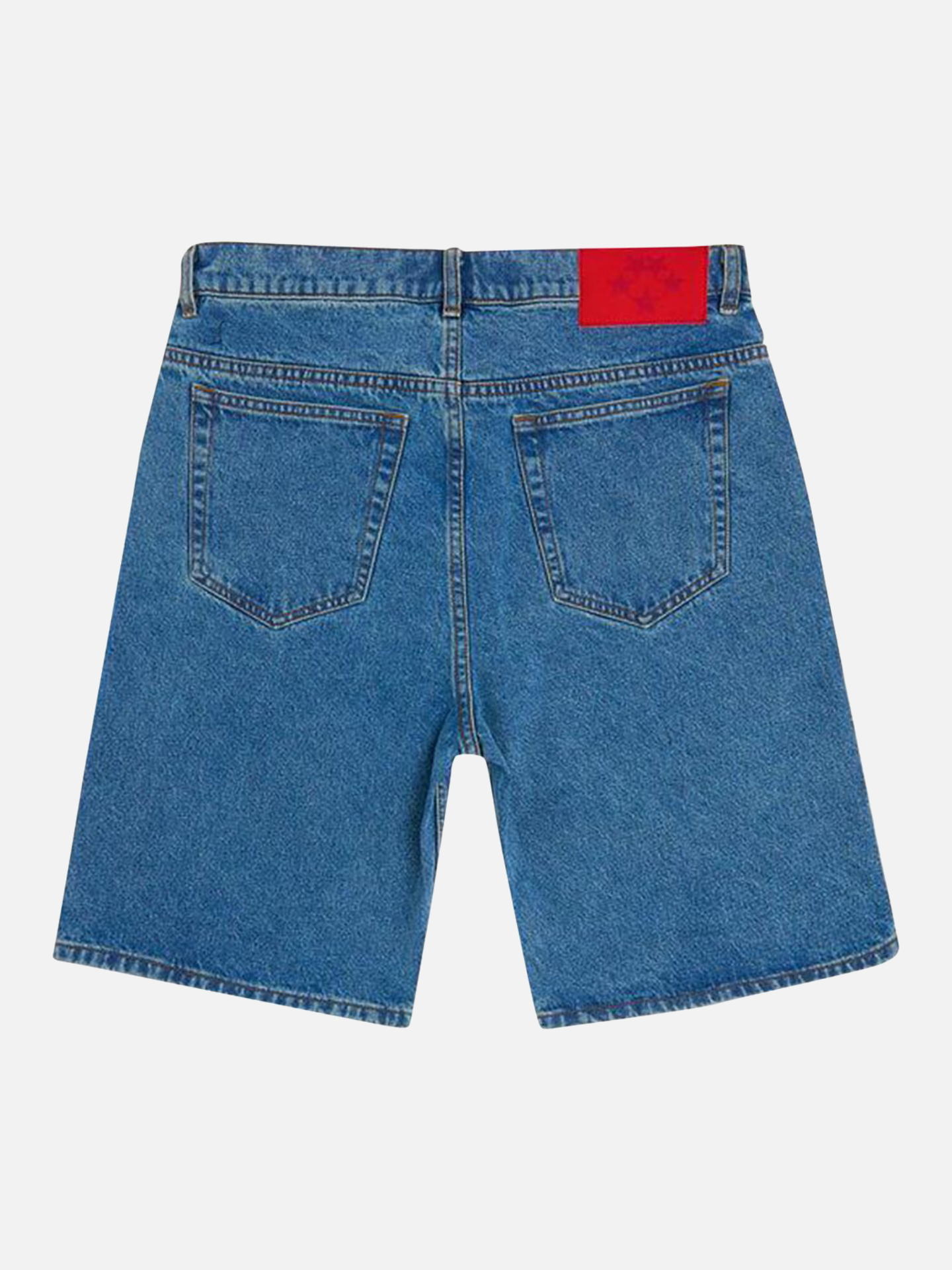 Sp5der OG Logo Denim Short Blue Denim