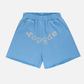Sp5der OG Web V2 Sweatshort Dusty Blue