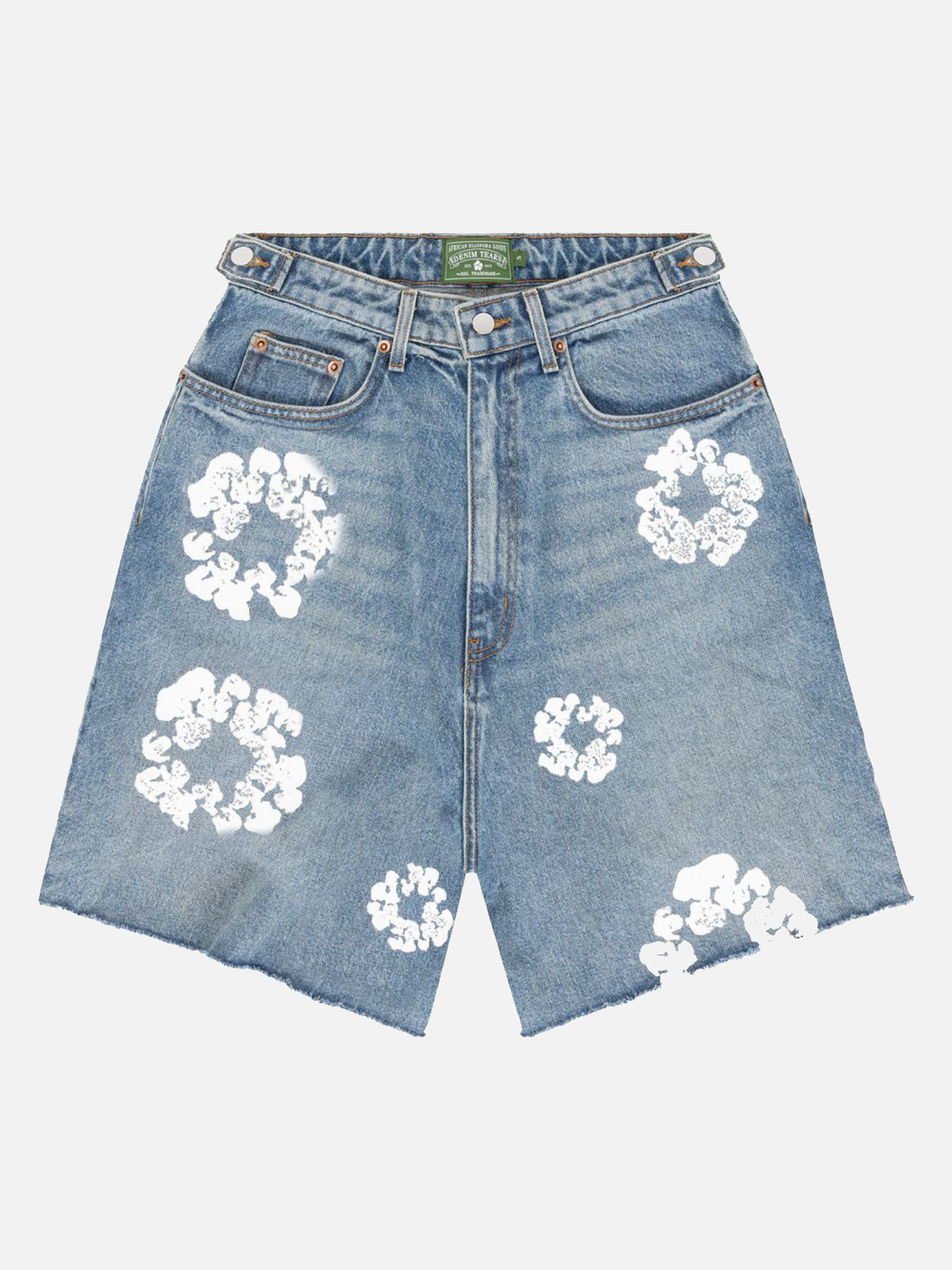 Denim Tears x Levi's The Cotton Wreath Jean Short Light Wash