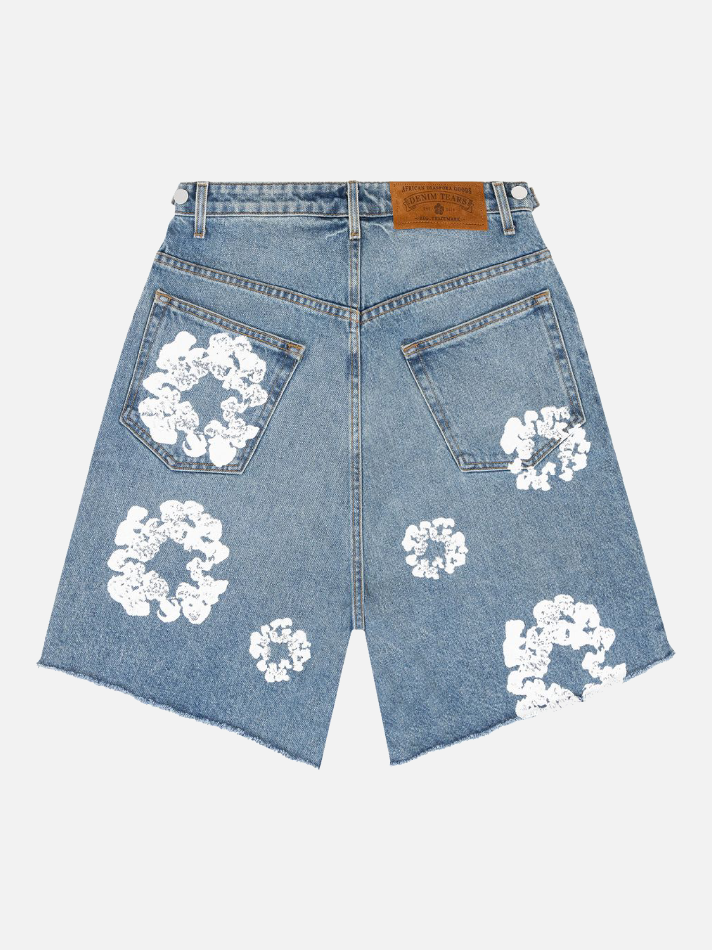 Denim Tears x Levi's The Cotton Wreath Jean Short Light Wash