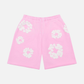 Denim Tears The Cotton Wreath Sweatshorts Powder Pink