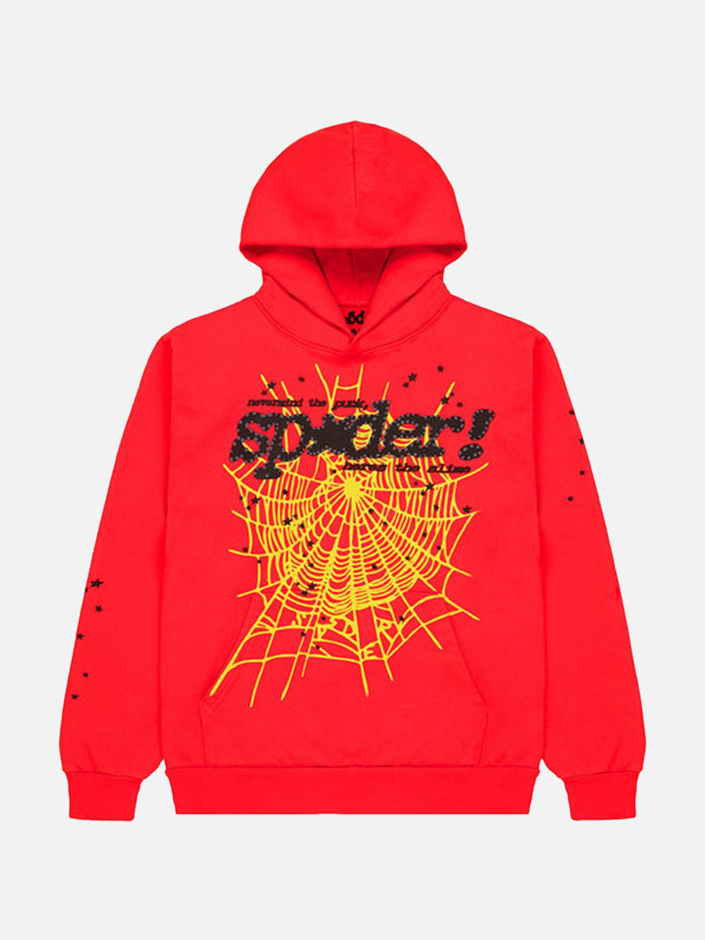 Sp5der P*NK V2 Hoodie Red