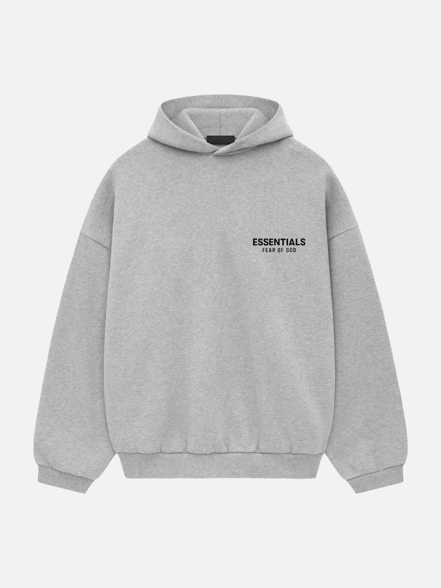 Fear of God Essentials Fleece Hoodie II Light Heather Grey