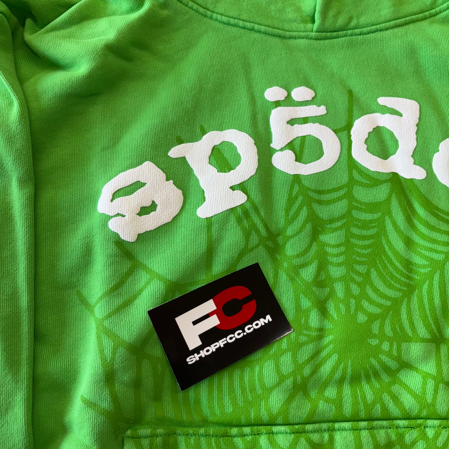 SP5DER GREEN LEGACY HOODIE