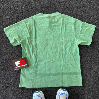 GALLERY DEPT LOGO PAINTED GREEN TEE