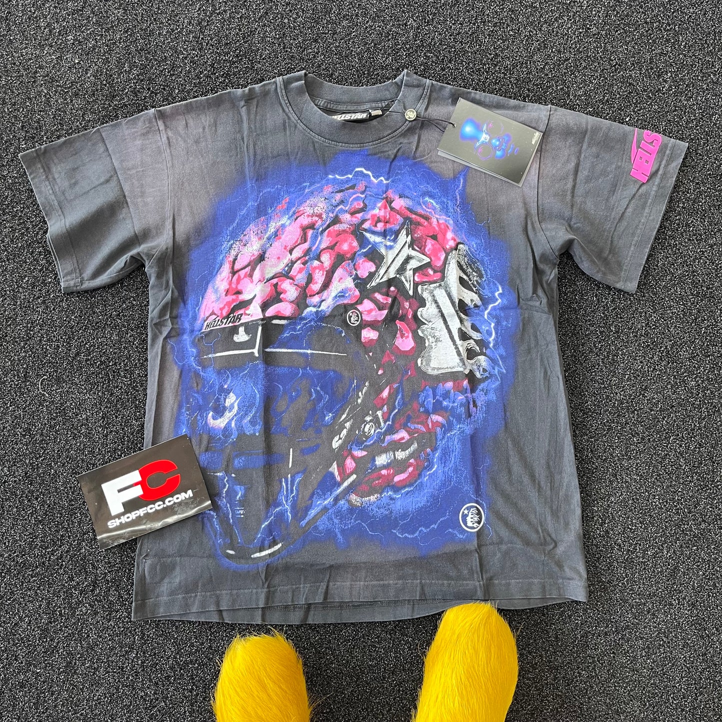 HELLSTAR FOOTBALL HELMET TEE