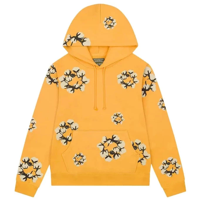 DENIM TEARS CACTUS HOODIE YELLOW