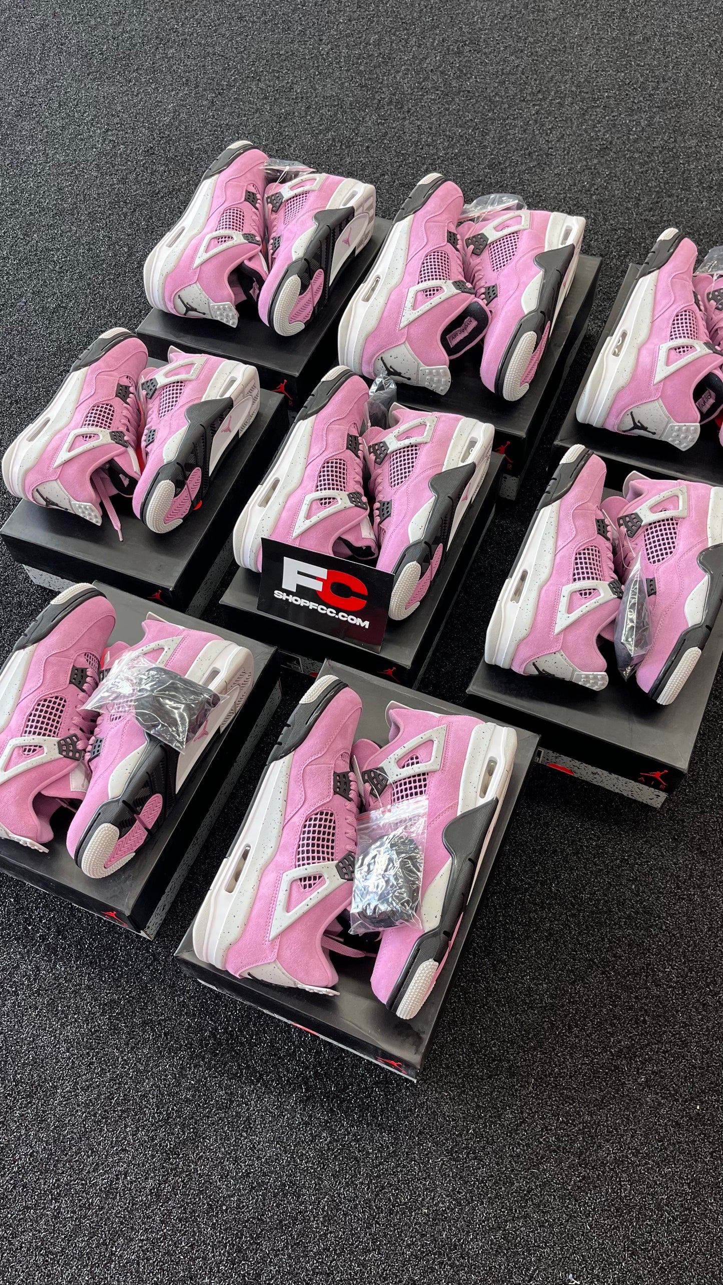 JORDAN 4 ORCHID