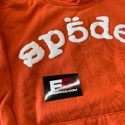 SP5DER ORANGE LEGACY HOODIE