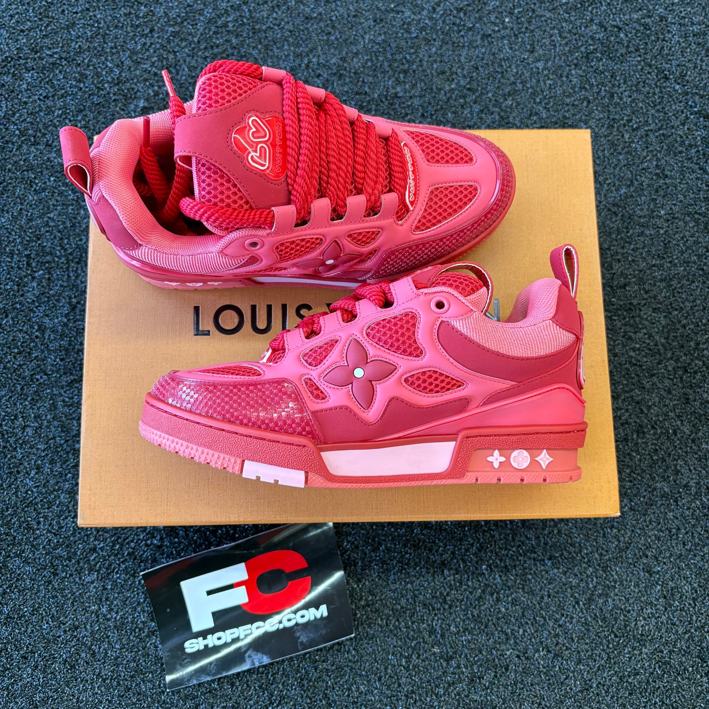 Louis Vuitton Skate Sneaker 'Red'