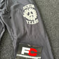 Denim Tears University Sweatpants 'Black/Grey'