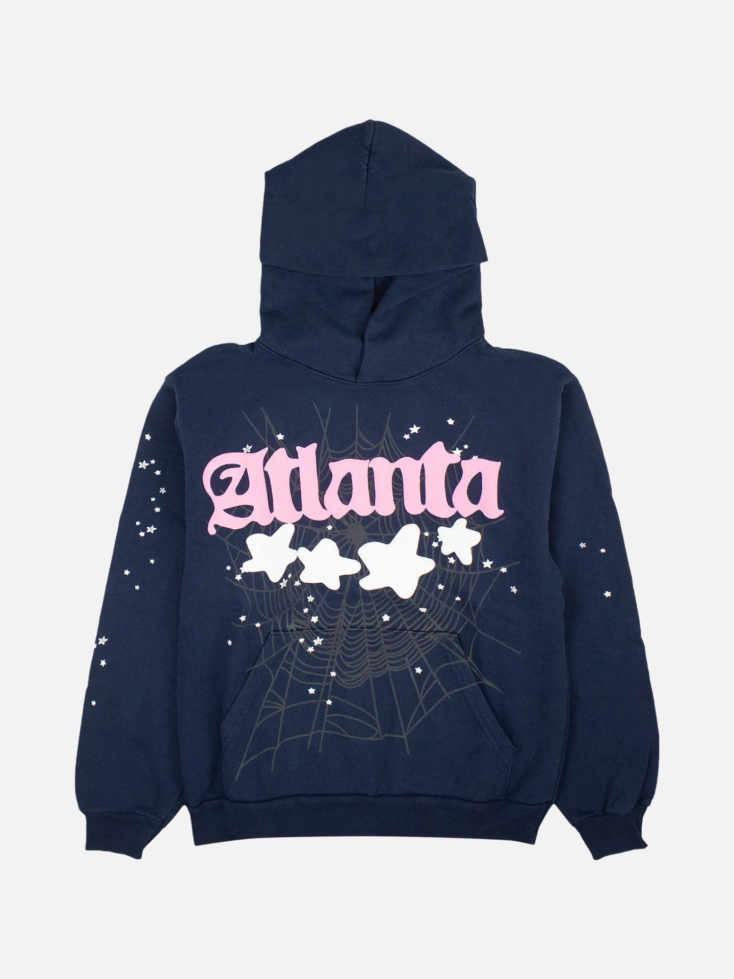 Sp5der Atlanta Hoodie Navy