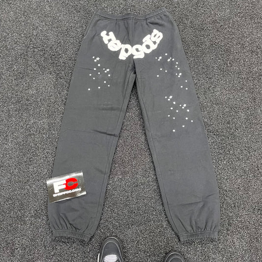 SP5DER OG BLACK WEB SWEATPANTS