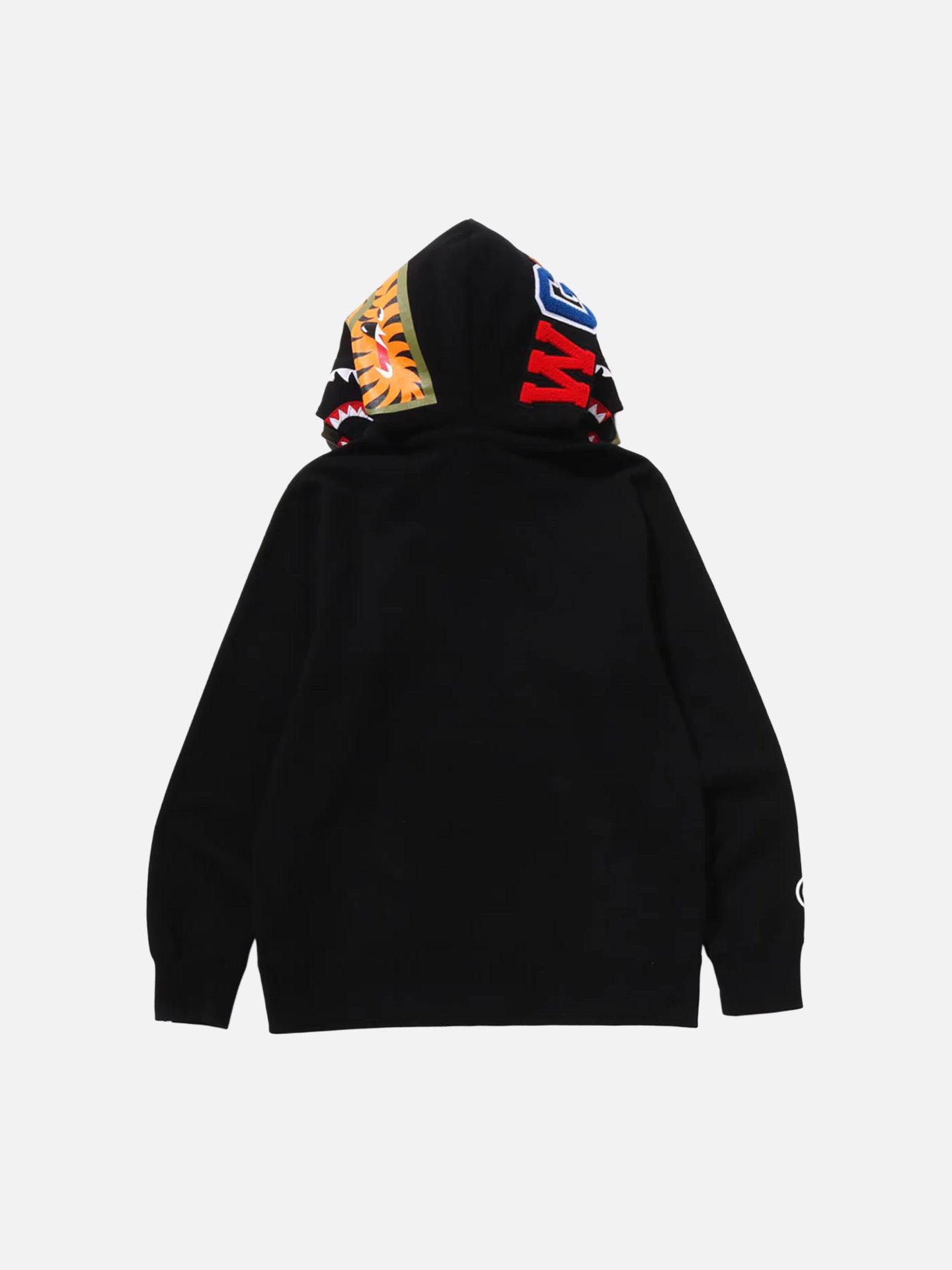 BAPE 1st Camo Shark Full Zip Double Hoodie ‘Black’