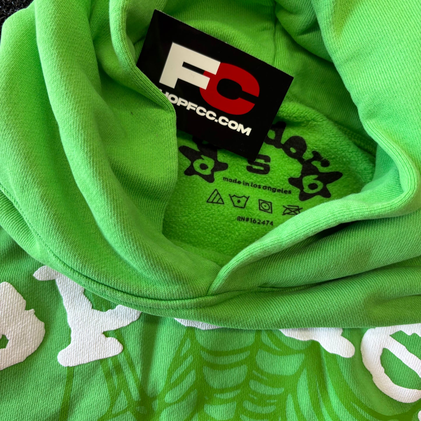 SP5DER GREEN LEGACY HOODIE