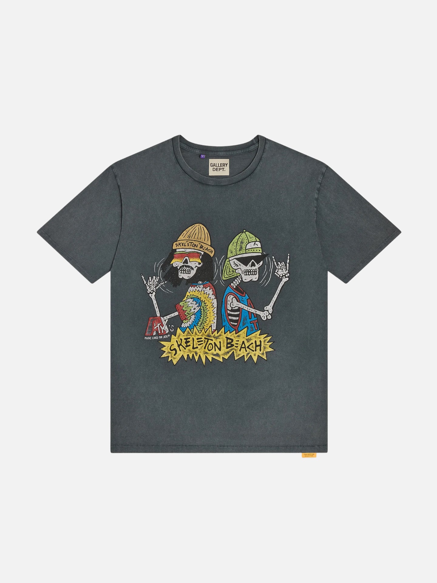 Gallery Dept. ATK Skeleton Beach Tee ‘Black’