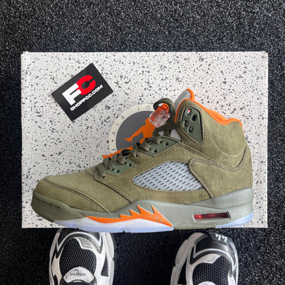 JORDAN 5 OLIVE