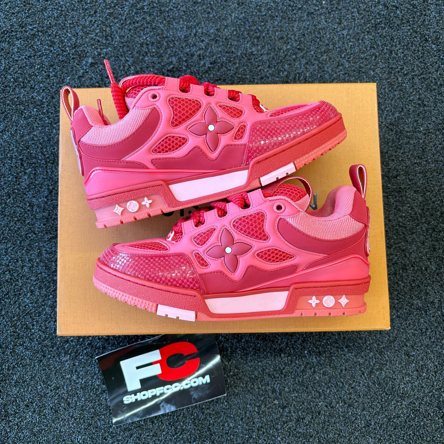 Louis Vuitton Skate Sneaker 'Red'