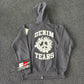 Denim Tears University Zip Hoodie 'Black/Grey'