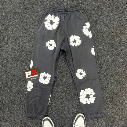 DENIM TEARS BLACK SWEATPANTS