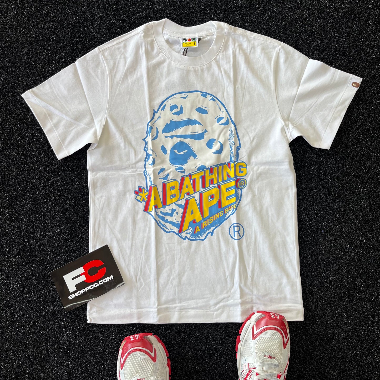 BAPE MOON WHITE TEE