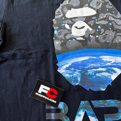 BAPE SPACE APE TEE BLACK