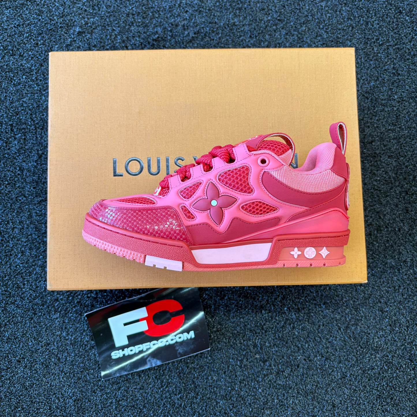 Louis Vuitton Skate Sneaker 'Red'
