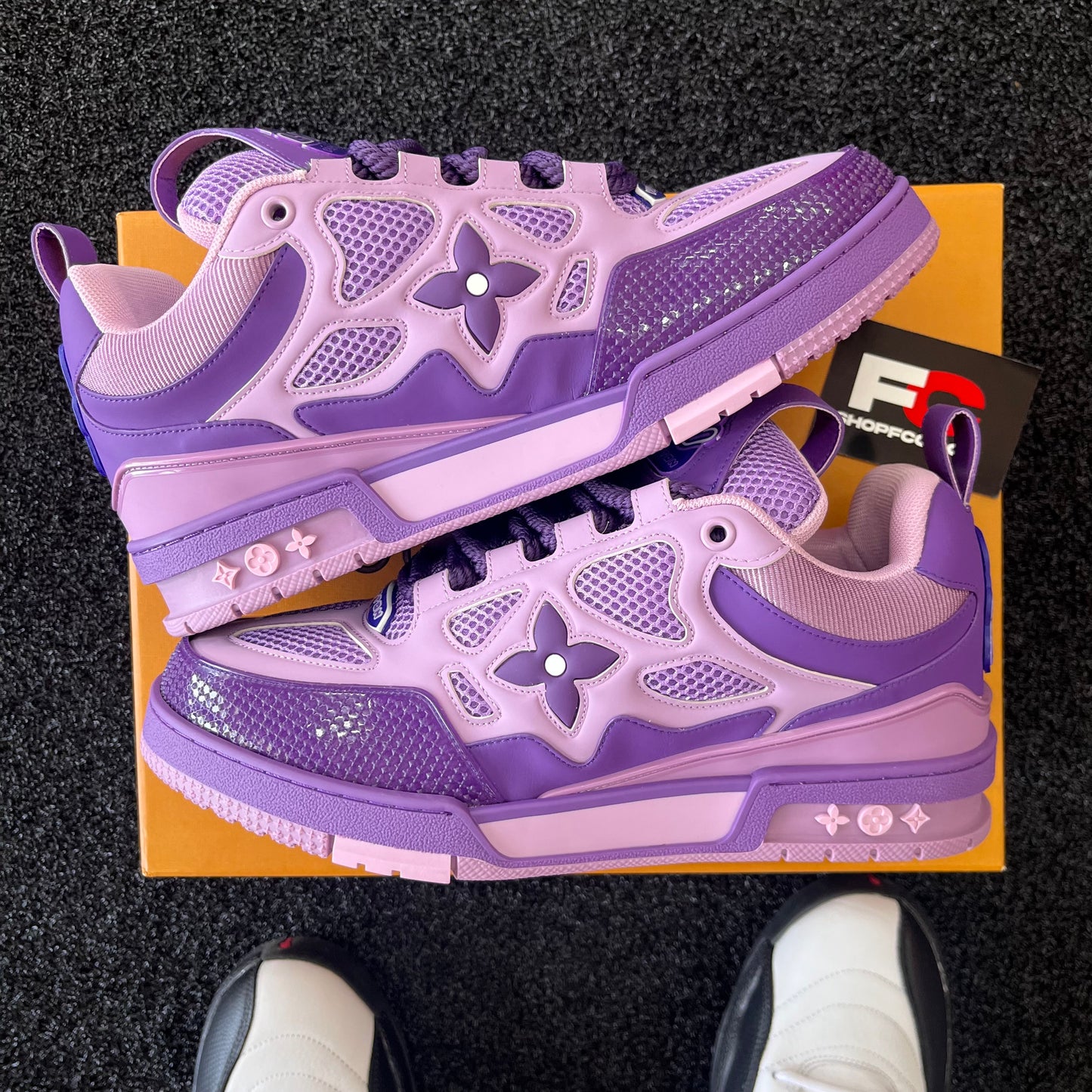 L/V SKATE TRAINER ALL PURPLE