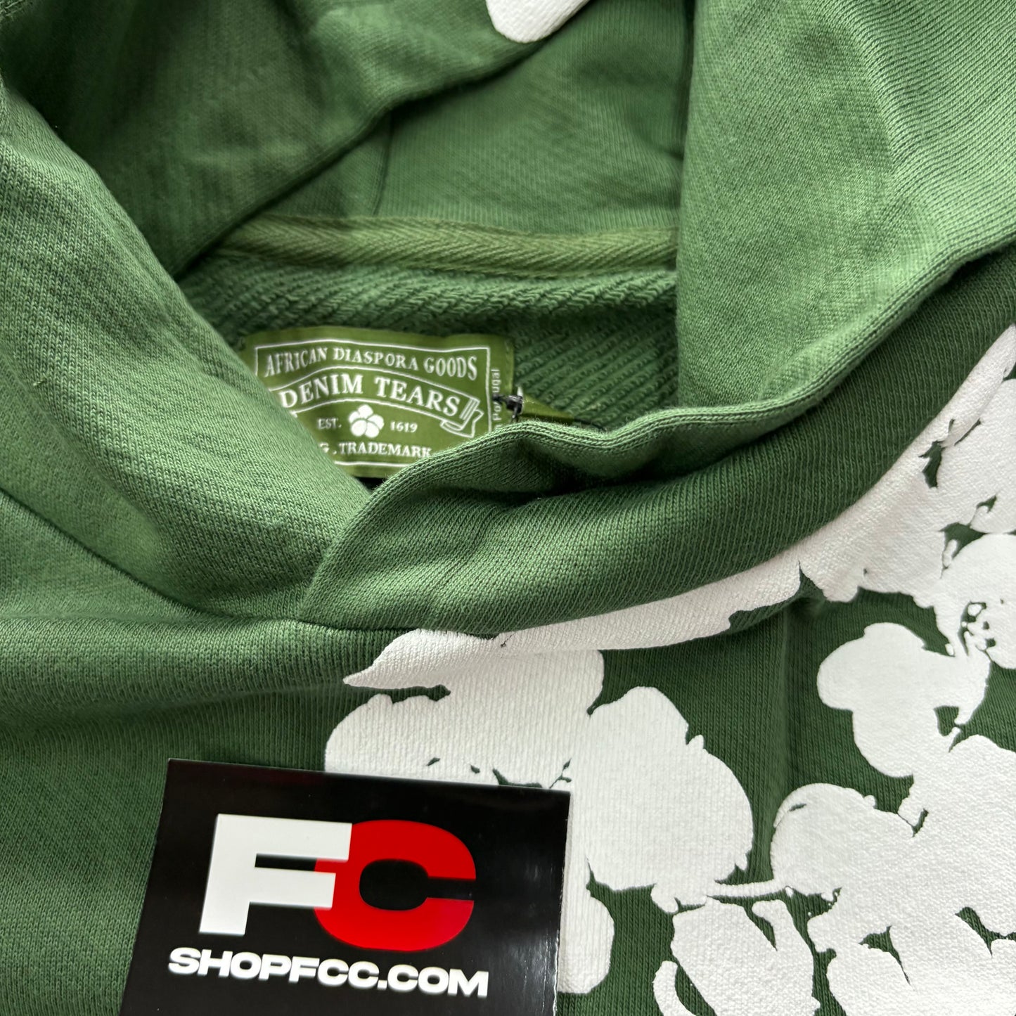 Denim Tears The Cotton Wreath Sweatshirt Green