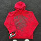 Sp5der Og Tree Camo Hoodie 'Red'