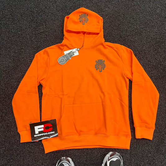 Chrome Hear*s VINE DAGGER ORANGE HOODIE