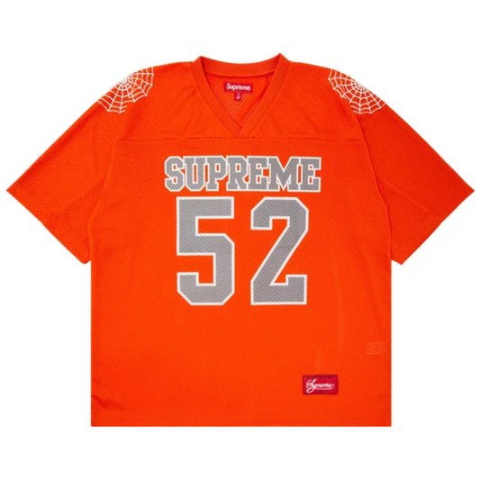 SUPREME FOOTBALL JERSEY ORANGE