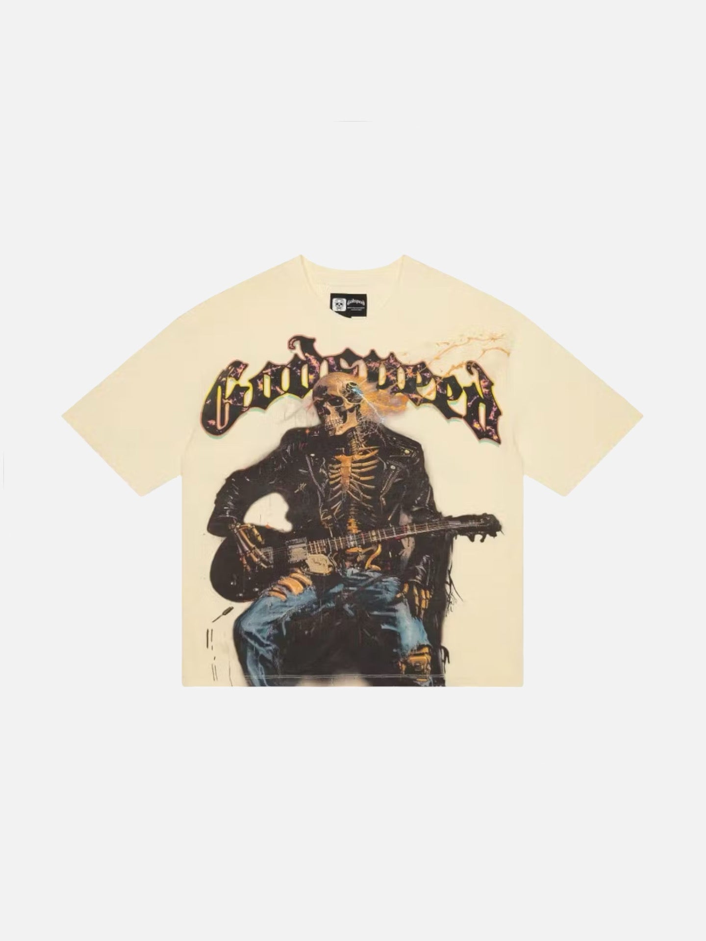 Godspeed Rock Dreams Bone T-Shirt